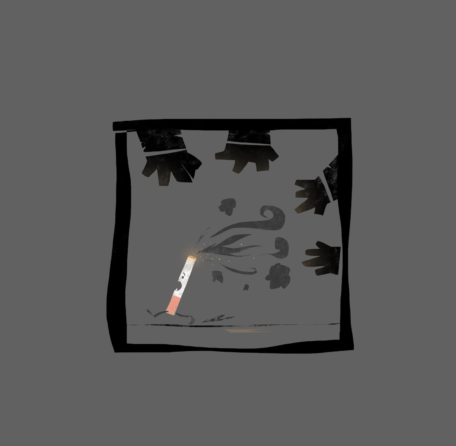 Ciggy illustration by Robert Filiuta