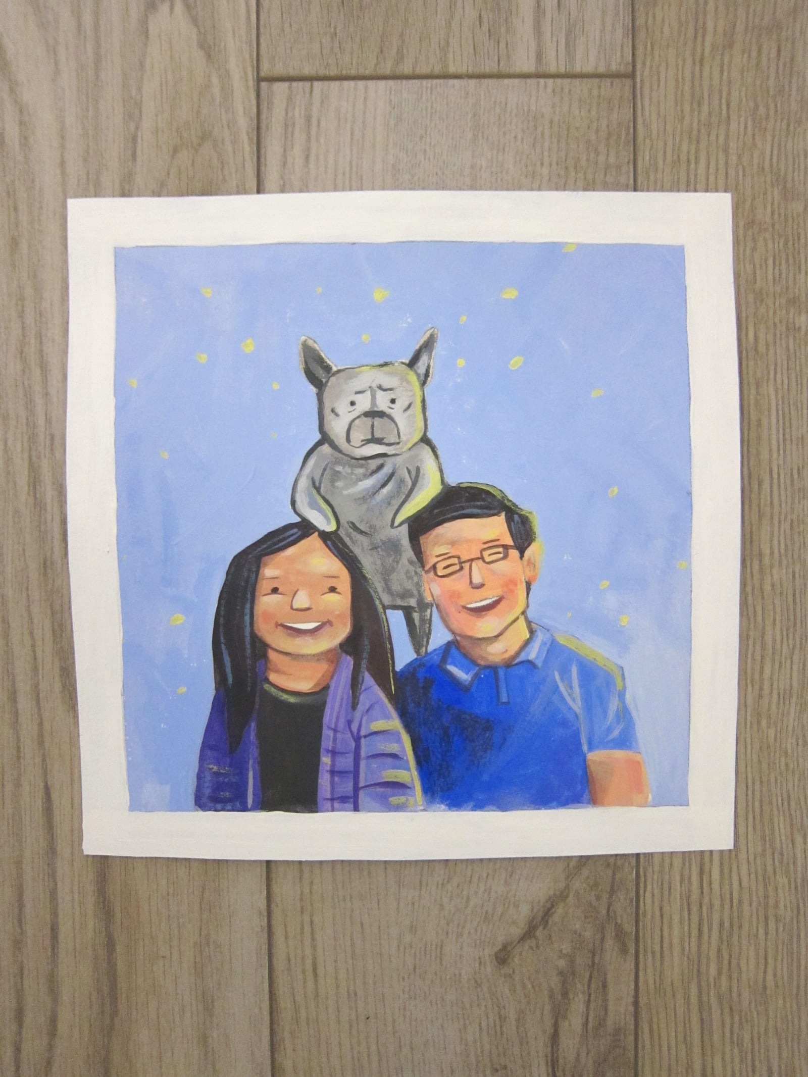 Custom Portrait illustration by Robert Filiuta
