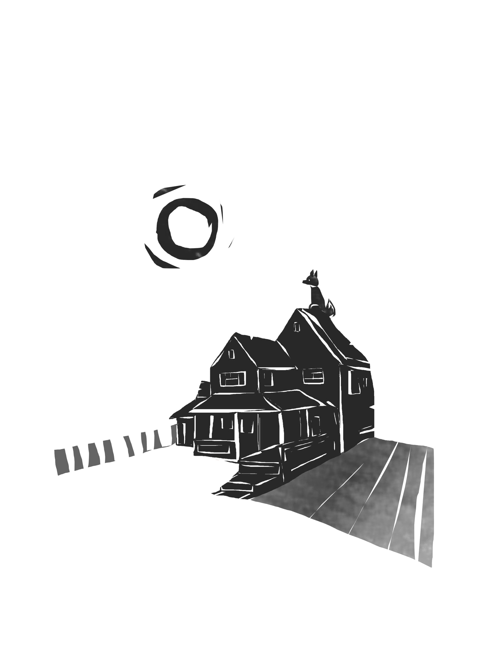 Darkhouse illustration by Robert Filiuta