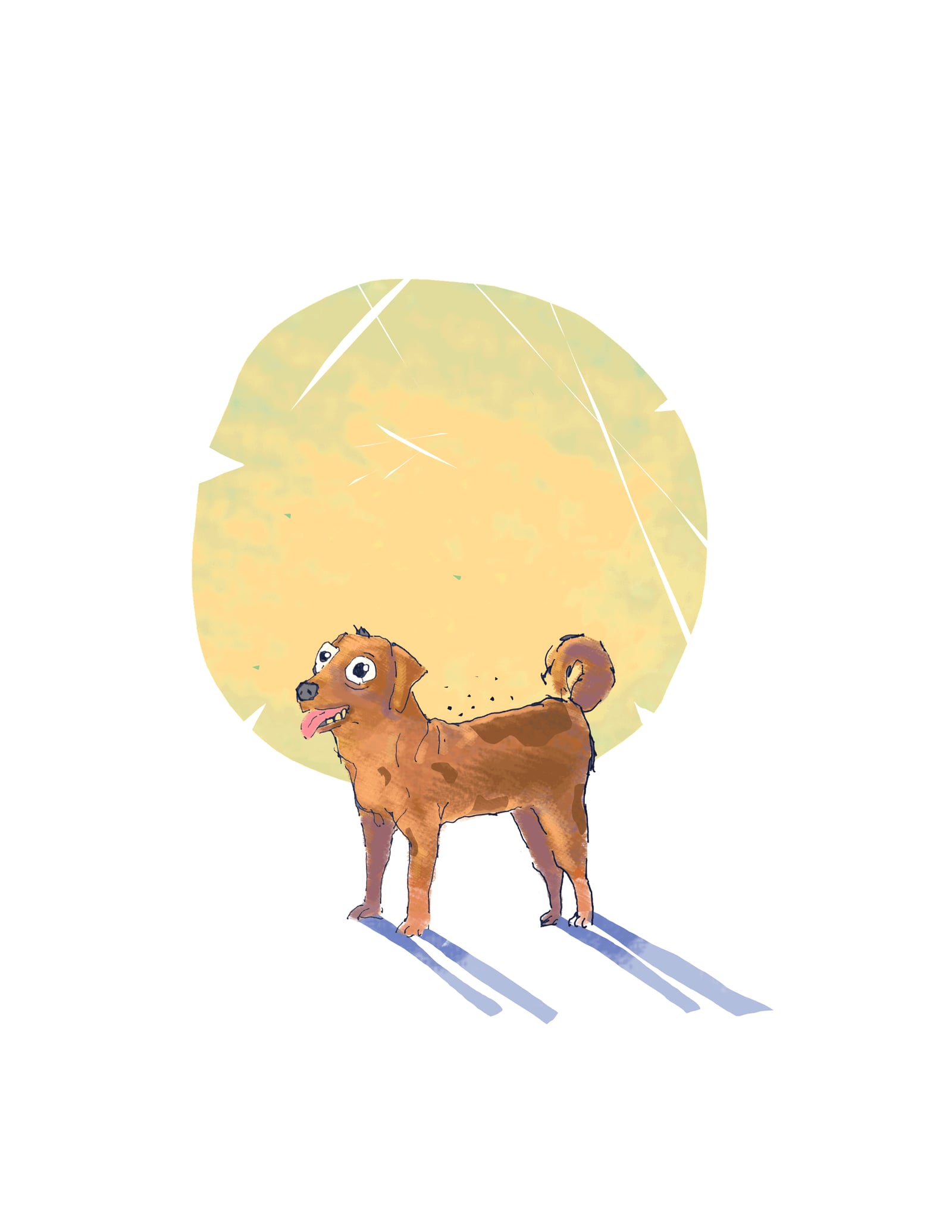 Dog1 illustration by Robert Filiuta