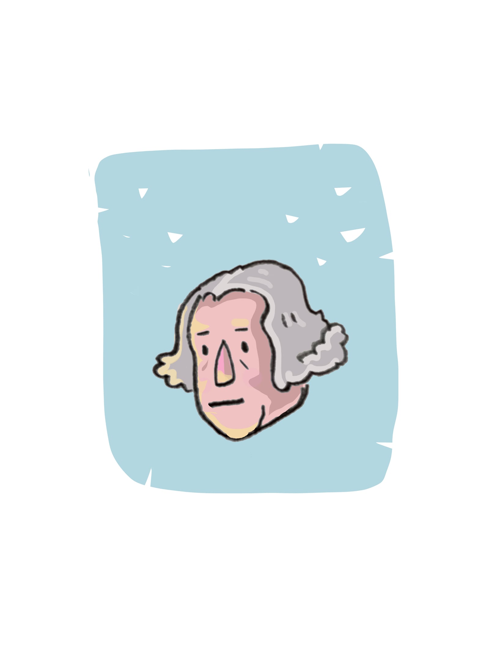 George illustration by Robert Filiuta