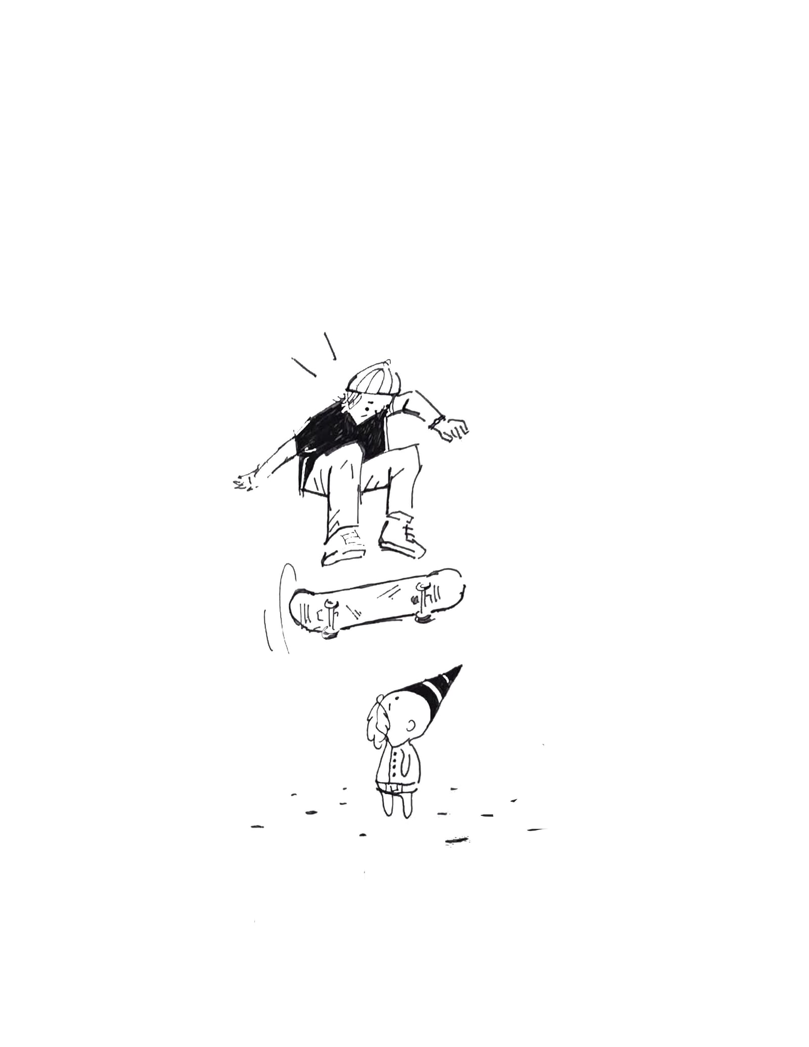 Gnomeheelflip illustration by Robert Filiuta