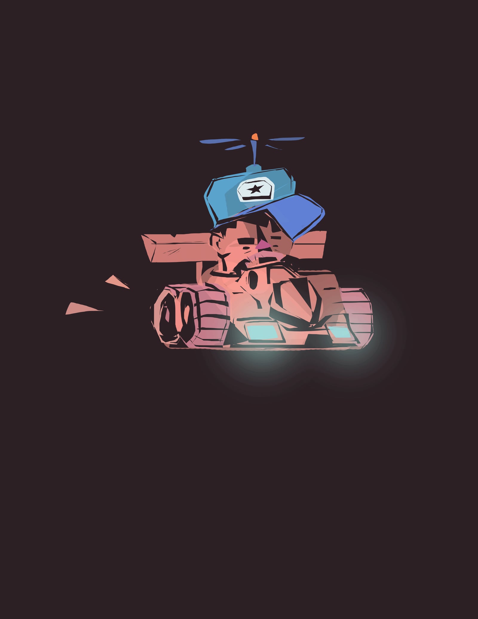 Go Kart illustration by Robert Filiuta