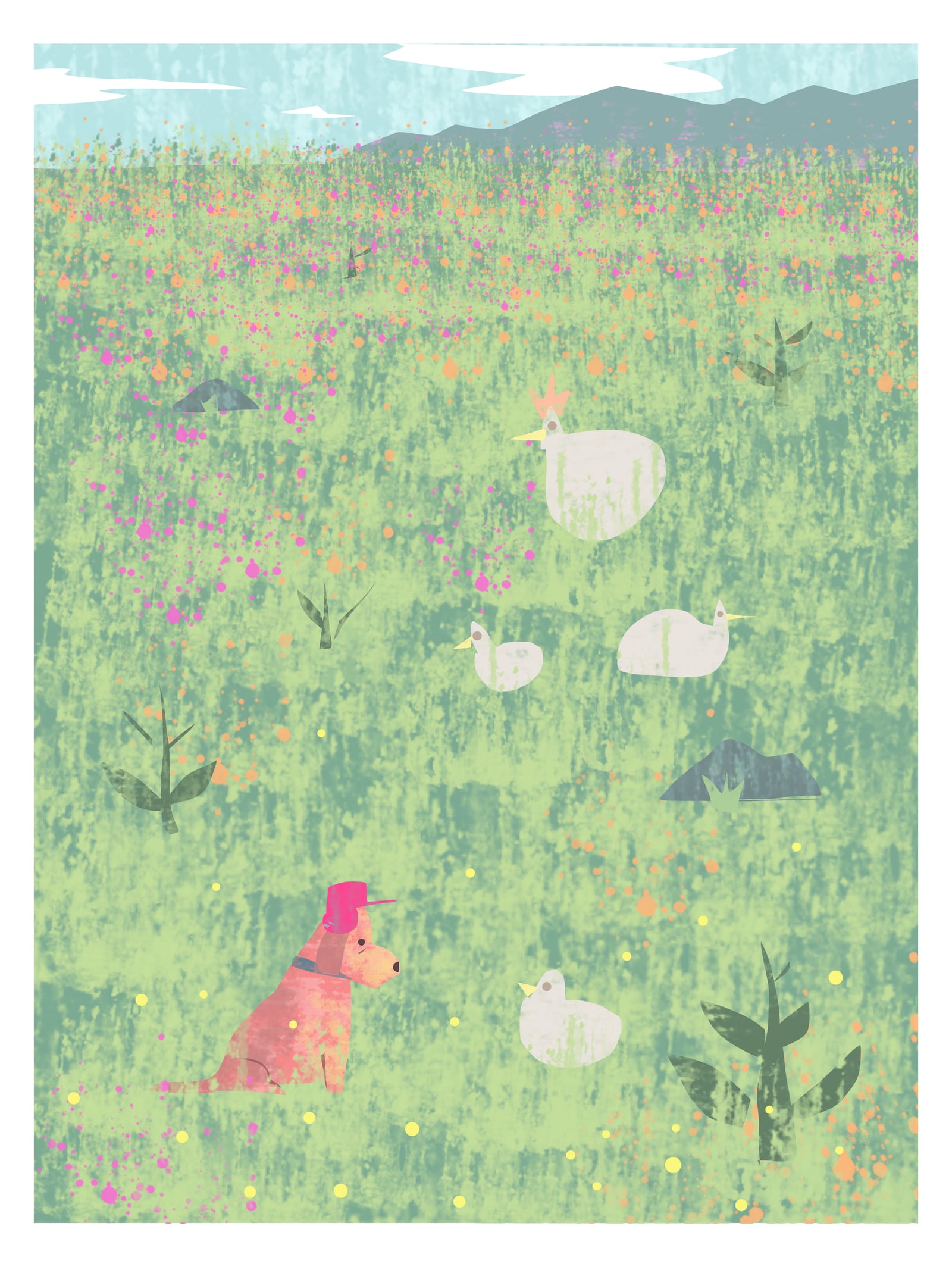 Hunting Hat illustration by Robert Filiuta