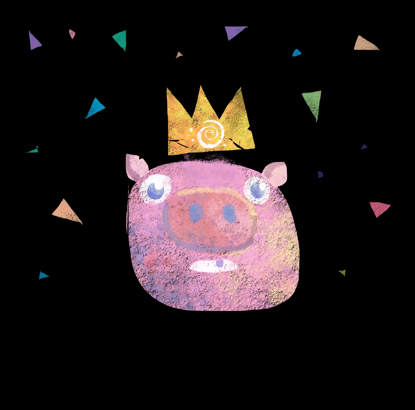 King Pig illustration by Robert Filiuta
