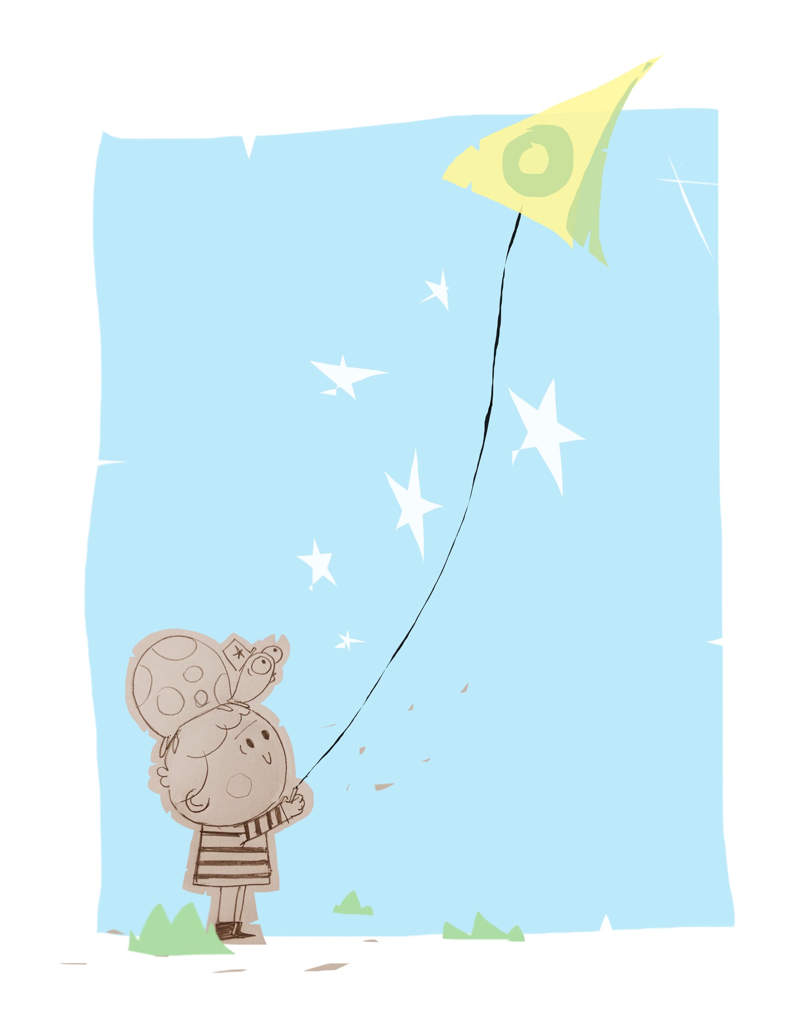 Kite illustration by Robert Filiuta