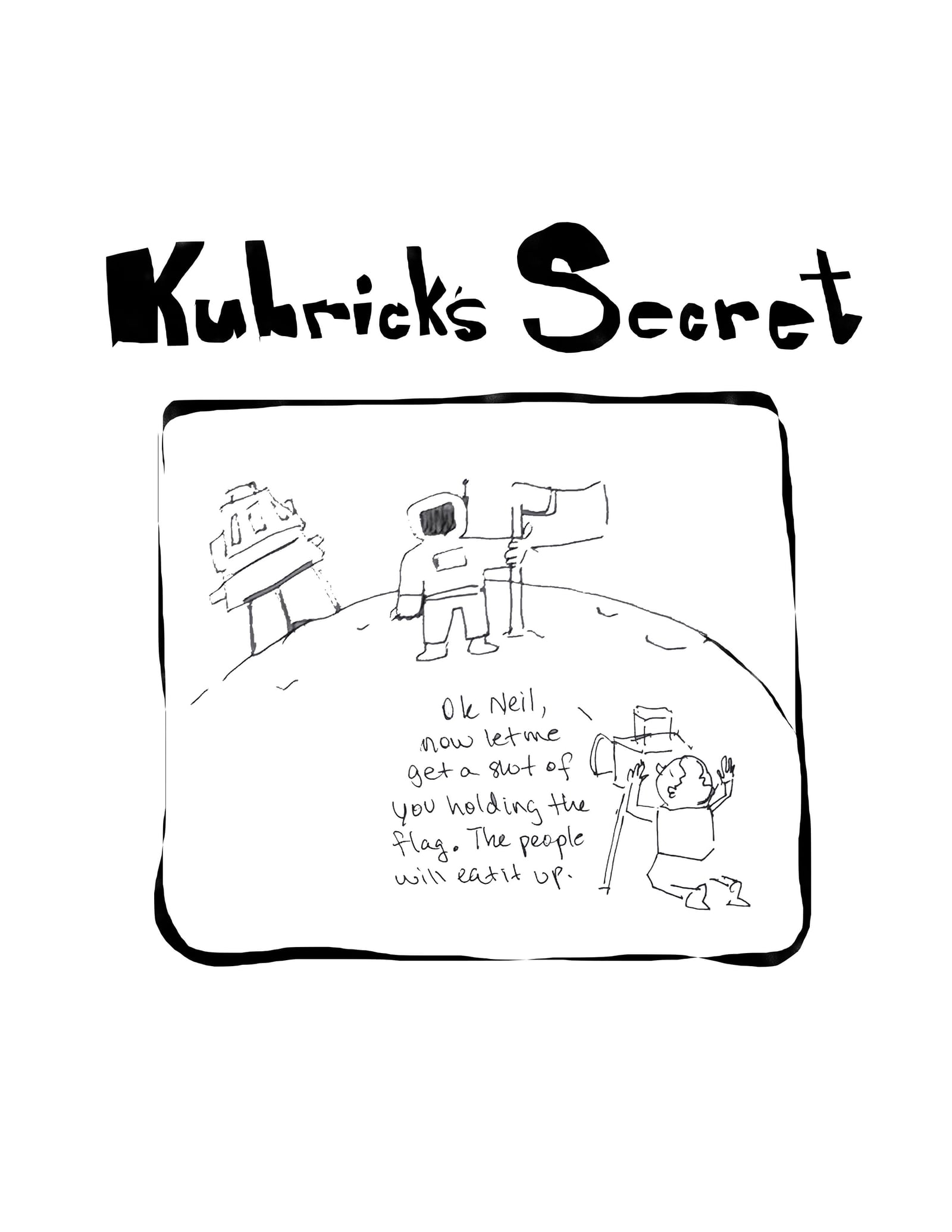 Kubricksecret illustration by Robert Filiuta