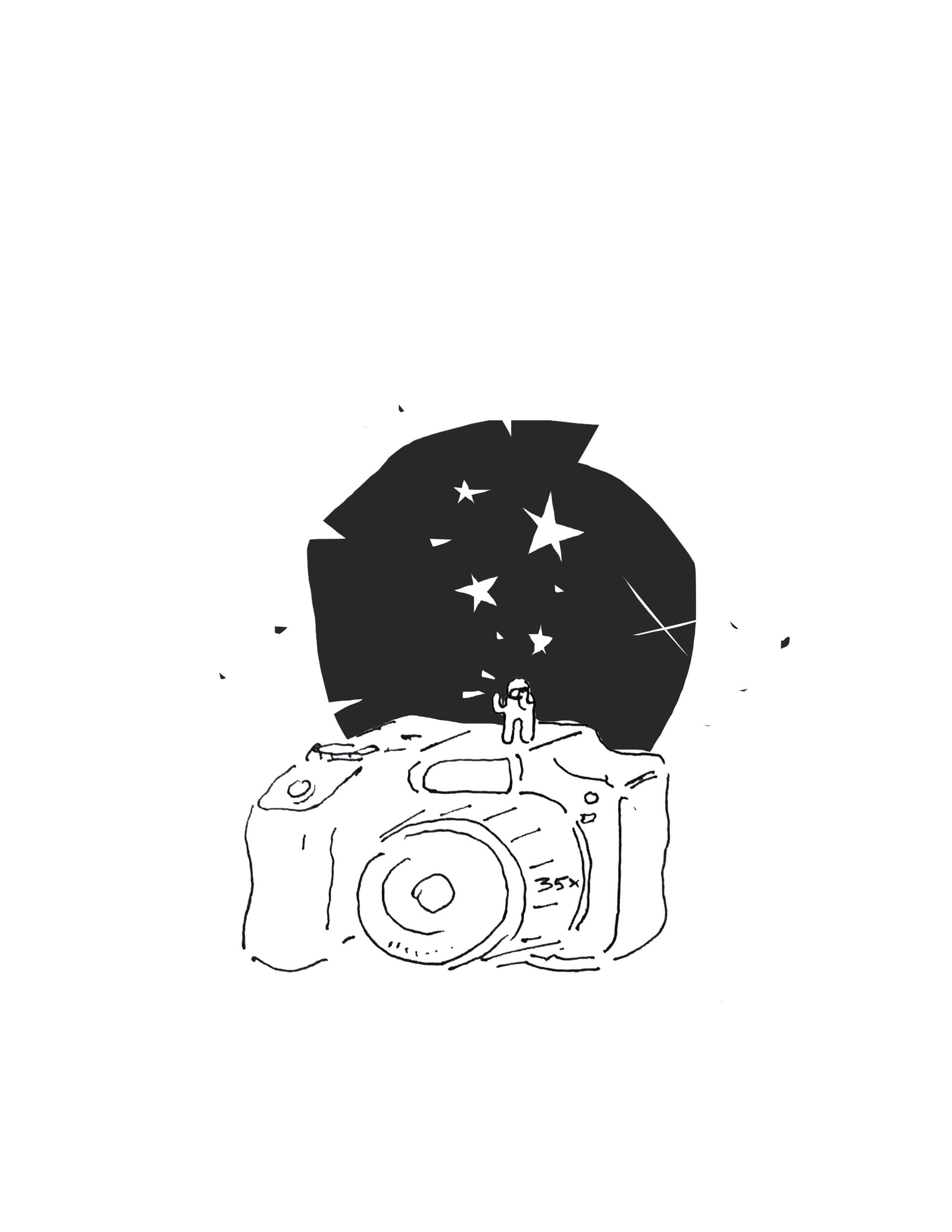 Littlephotographer illustration by Robert Filiuta