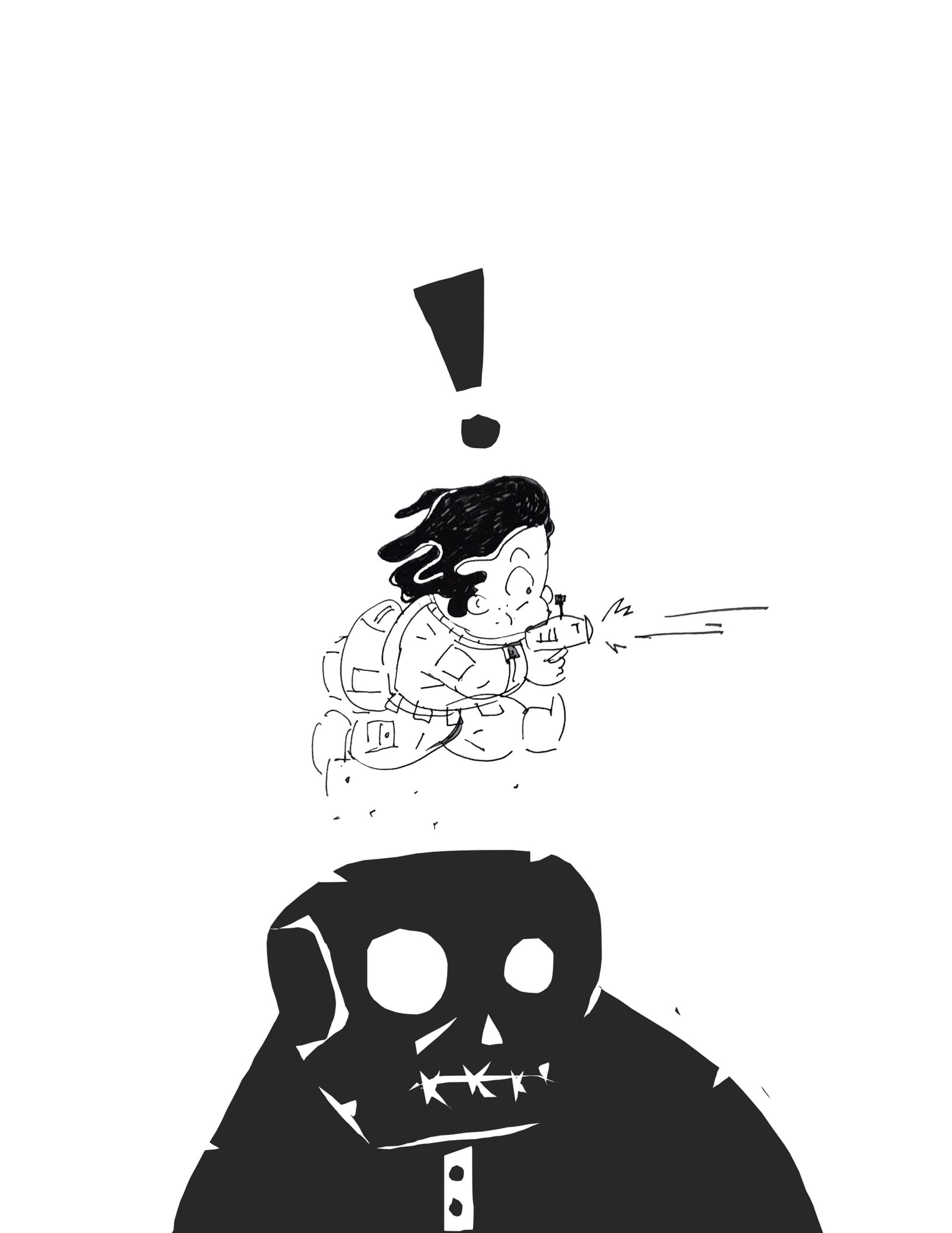Littleshooter illustration by Robert Filiuta