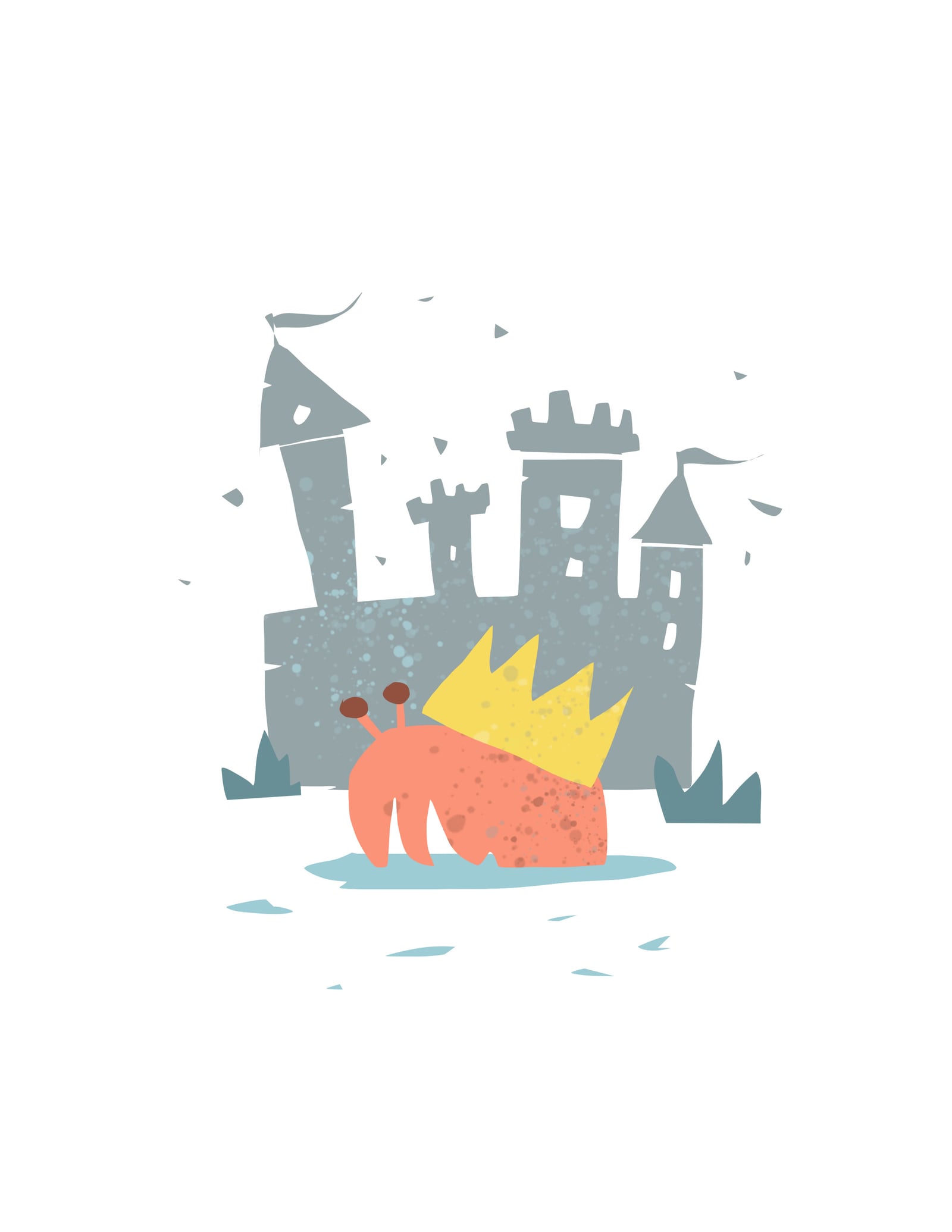 Hermit King illustration by Robert Filiuta