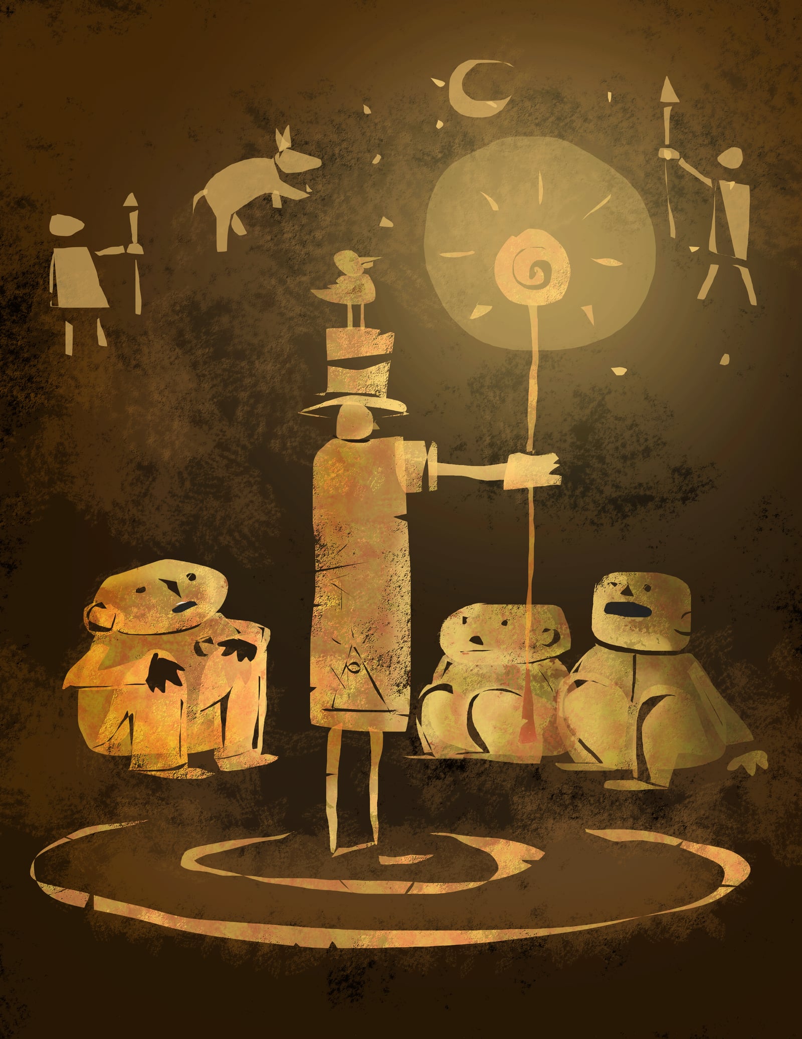 Magician illustration by Robert Filiuta