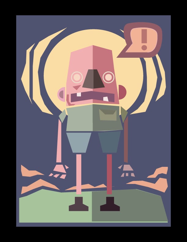 Illustrator Character illustration by Robert Filiuta