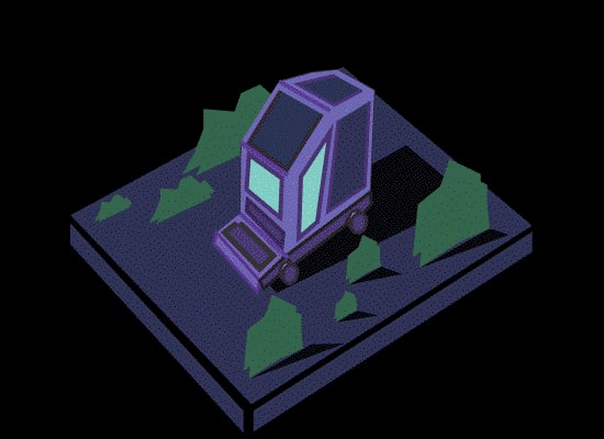 Night Car illustration by Robert Filiuta