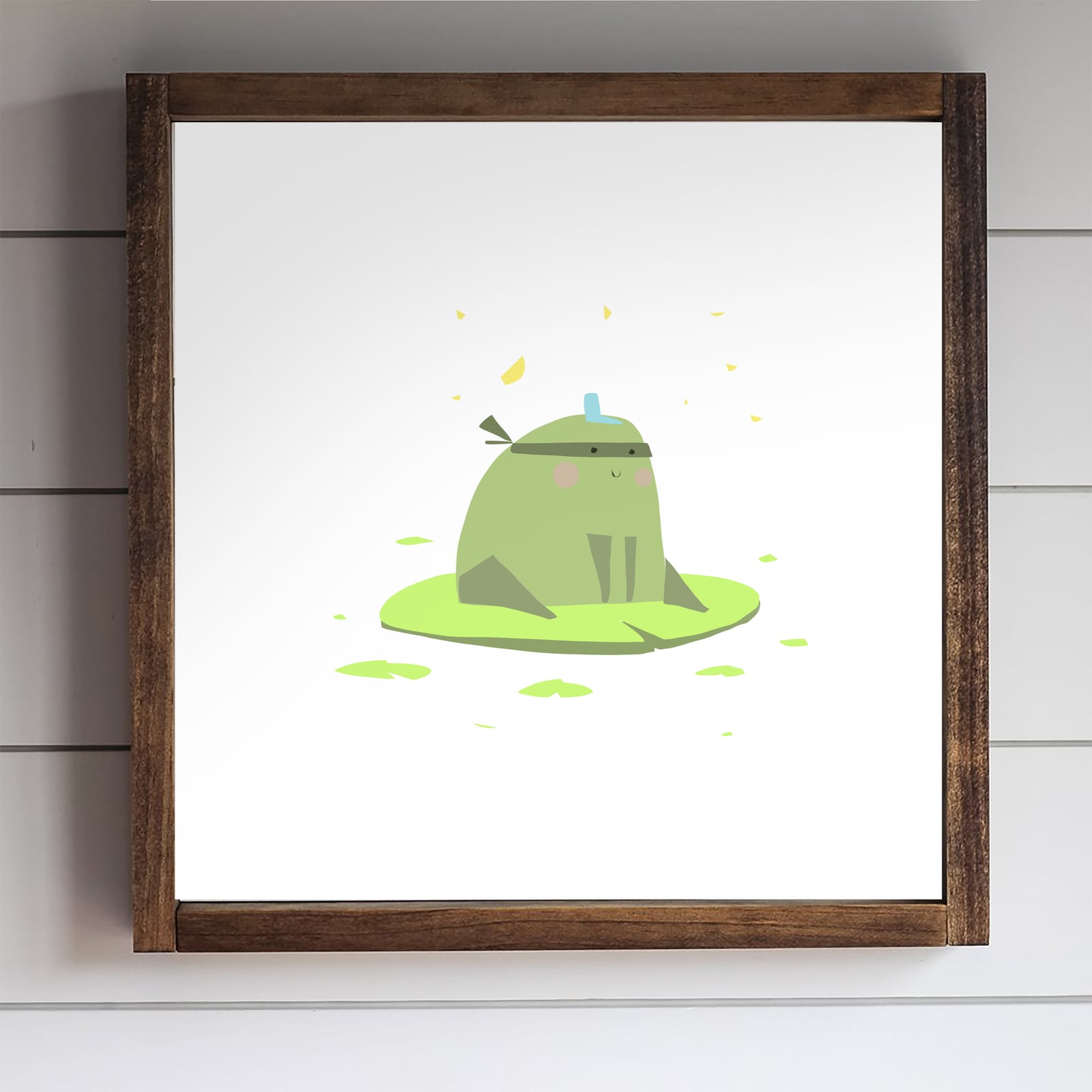 NInja Frog Print FInal illustration by Robert Filiuta