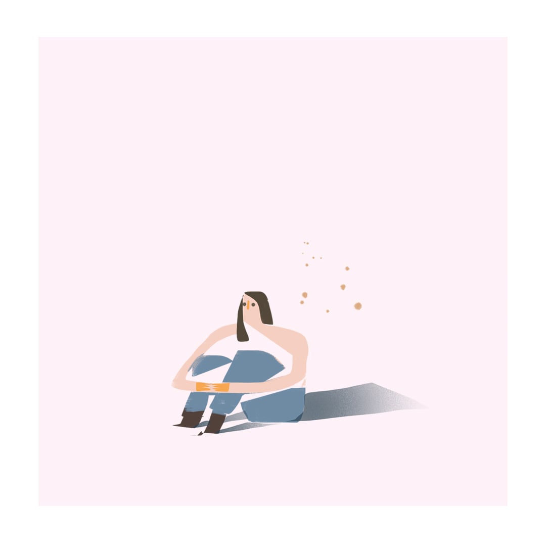 Orange Gloves illustration by Robert Filiuta