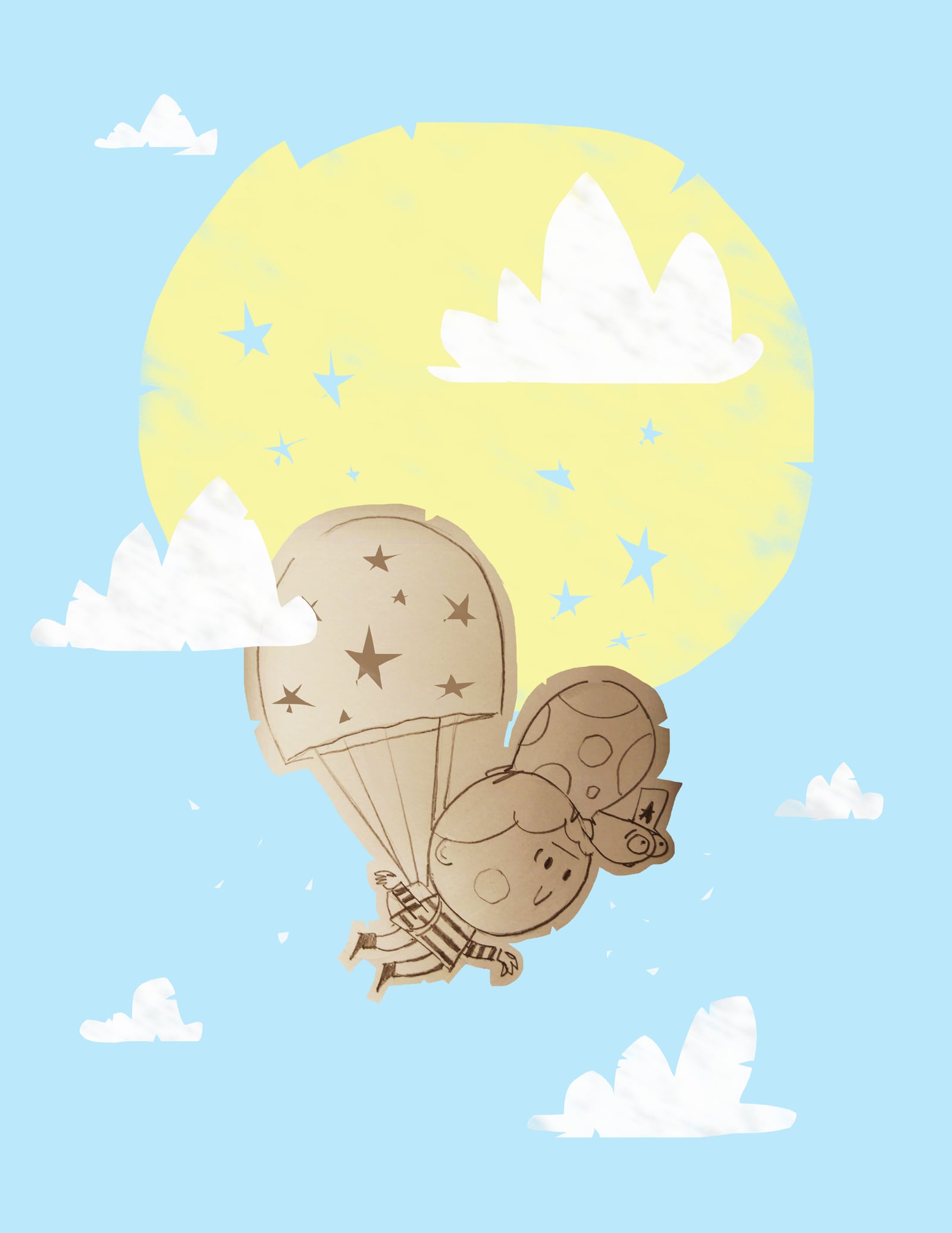 Parachute illustration by Robert Filiuta