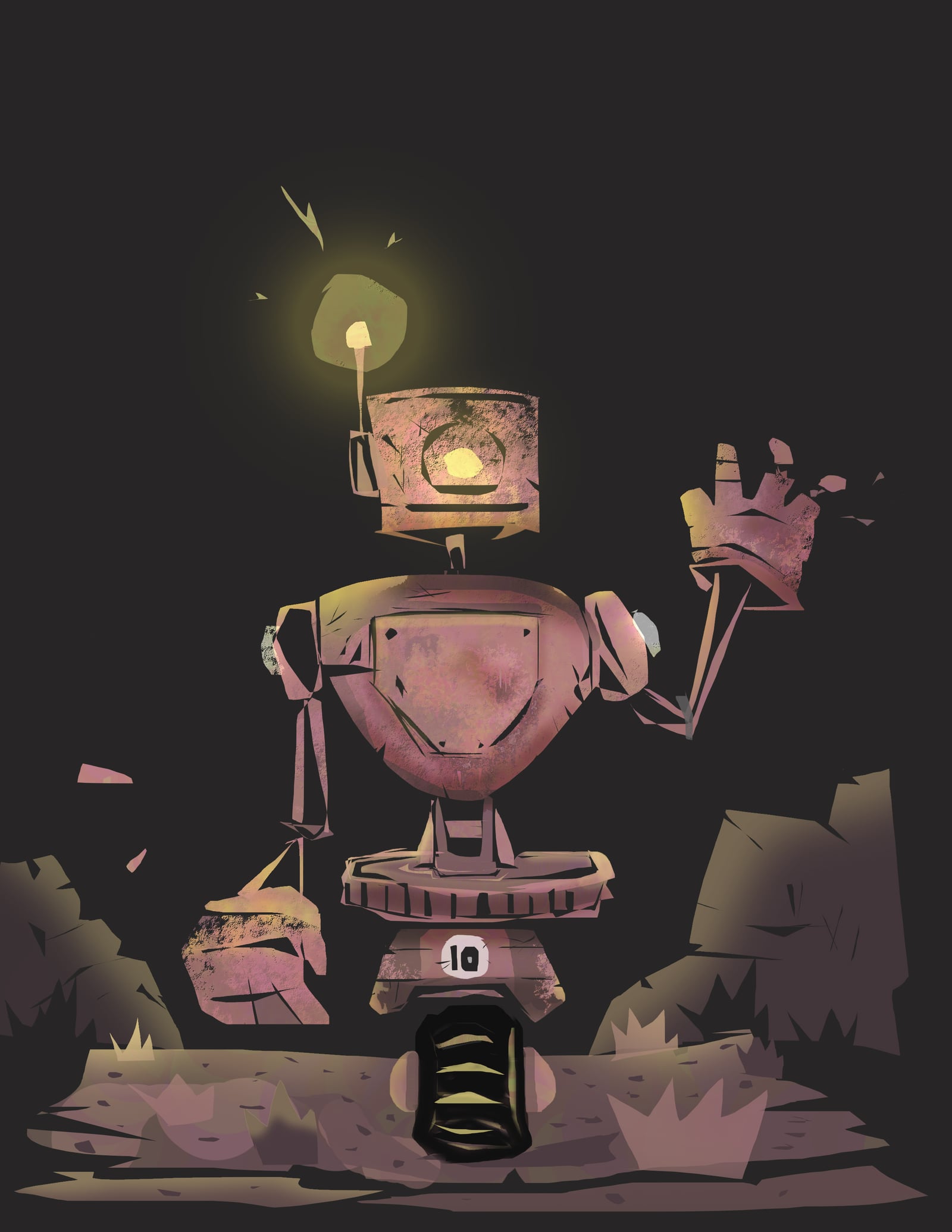 Robo illustration by Robert Filiuta