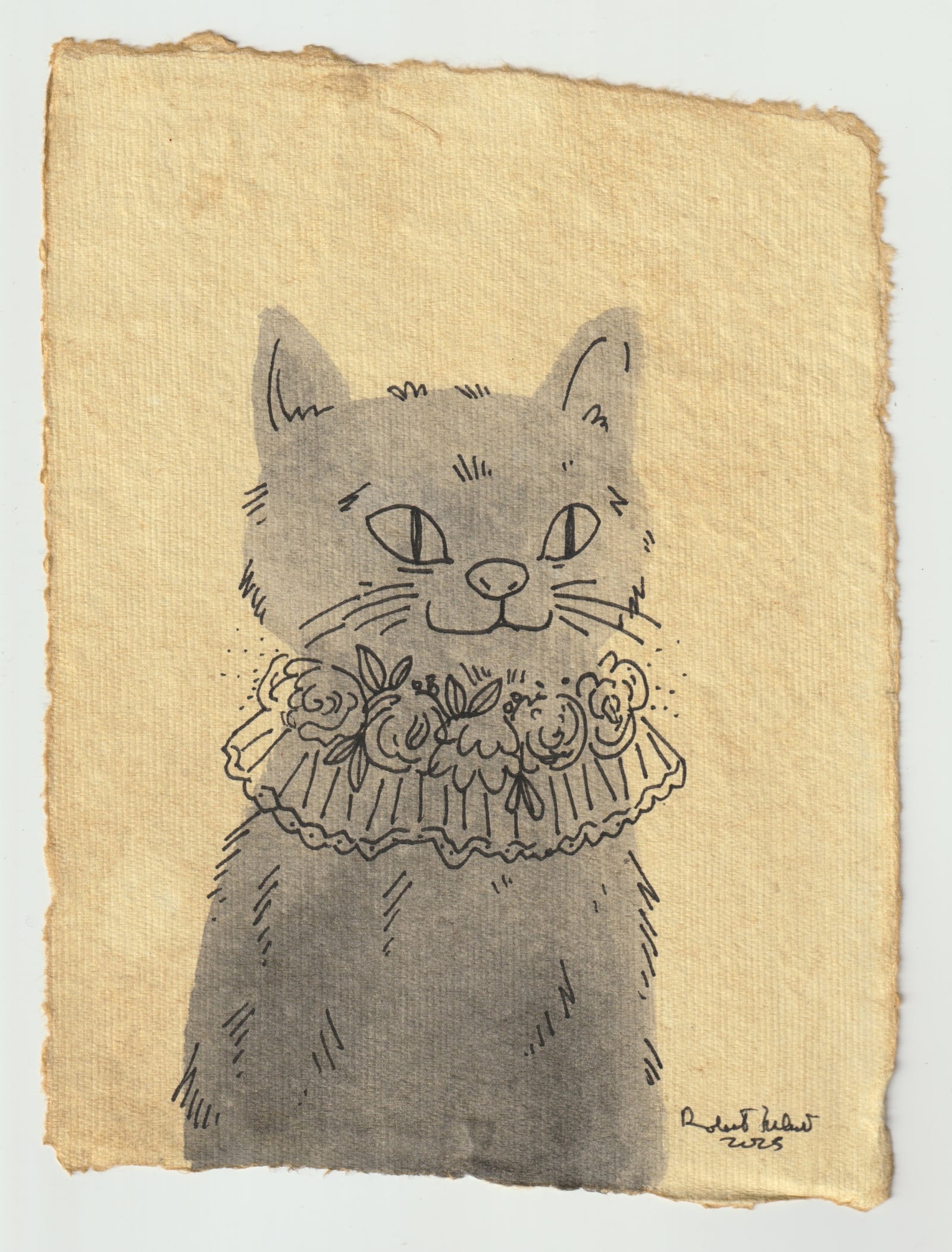 Sophisticated Cat illustration by Robert Filiuta