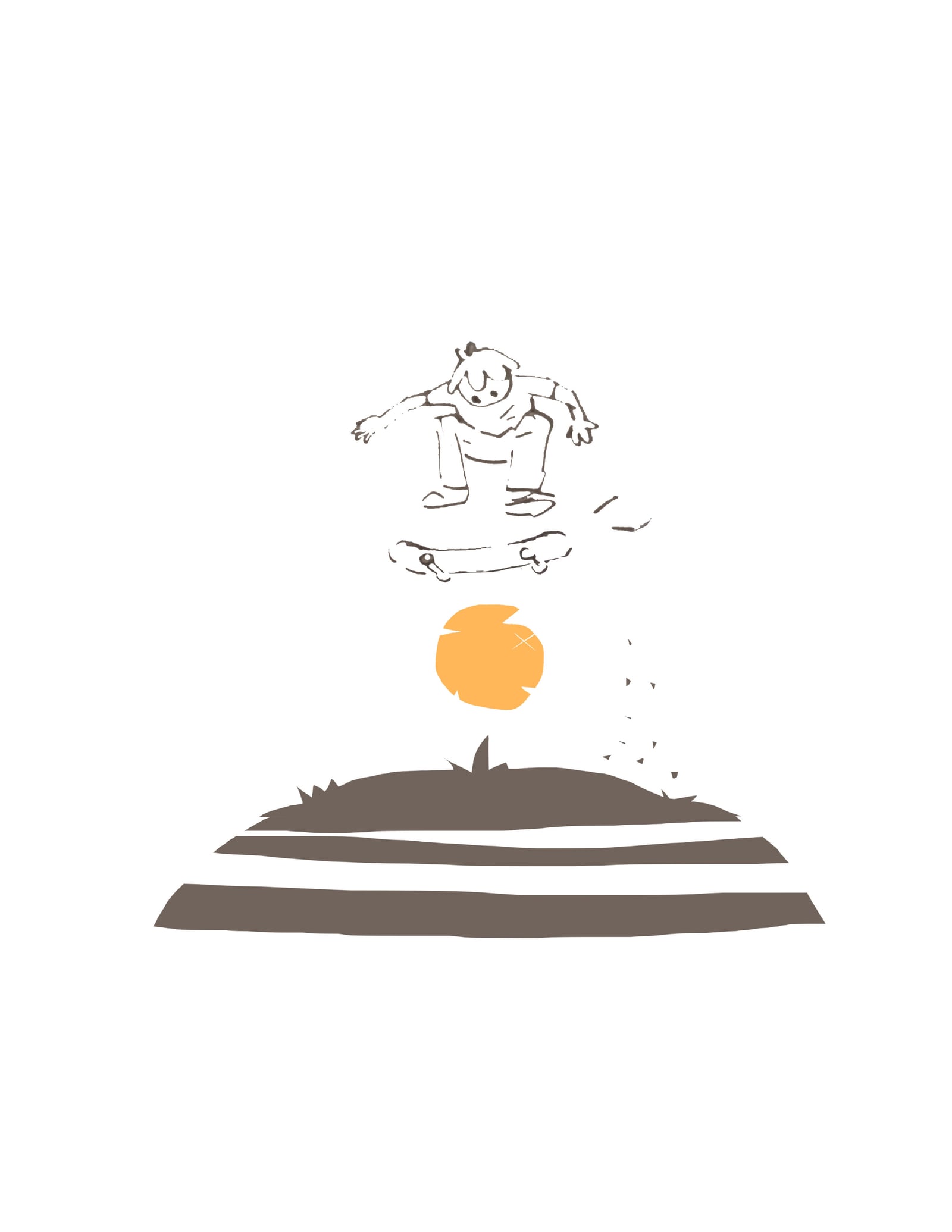 Sunflip illustration by Robert Filiuta