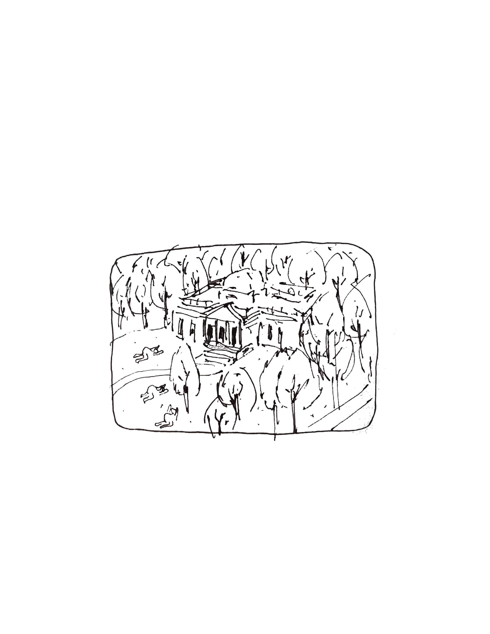 Temple illustration by Robert Filiuta