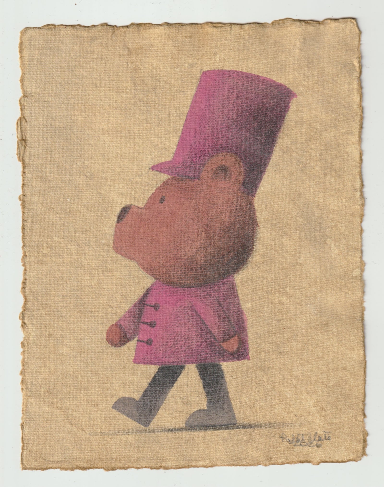 The Dapper Bear Original Illustration Robert Filiuta 2 illustration by Robert Filiuta