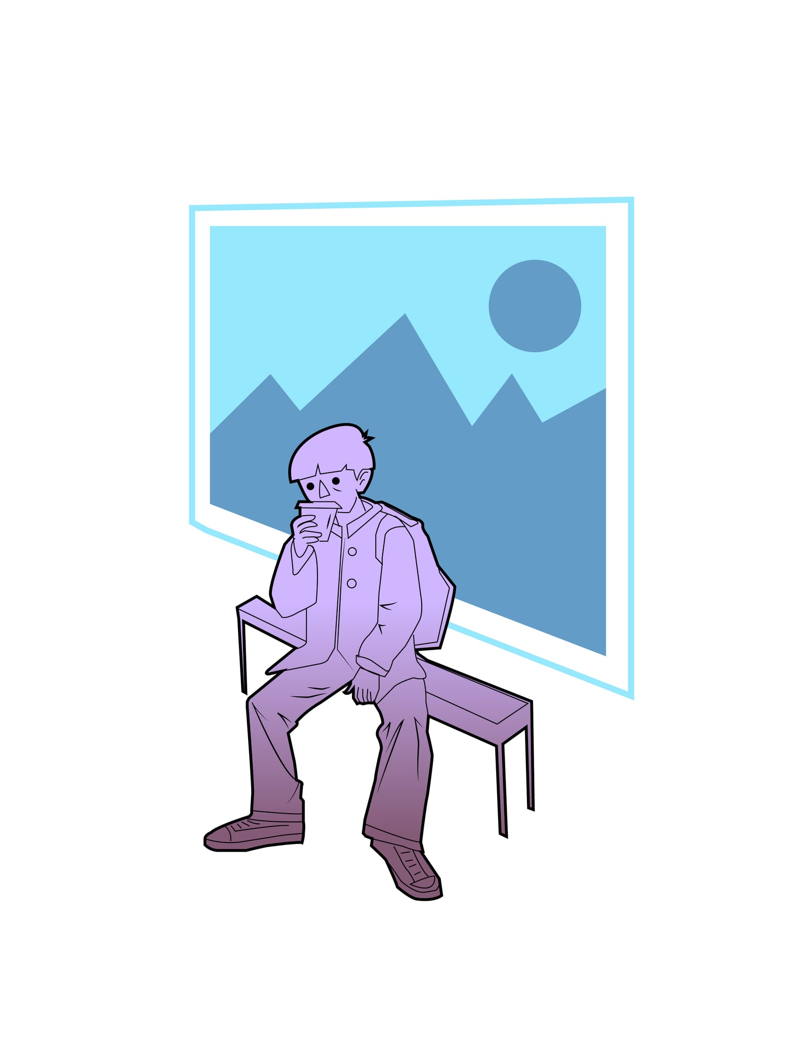 WINDOW DREAM 01 illustration by Robert Filiuta